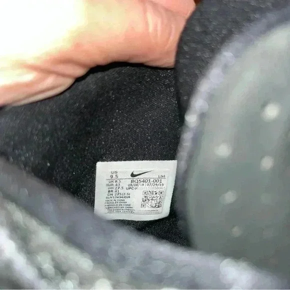 Nike Alpha Dunk Weave Oreo BQ5401-001 Mens 9.5 Super nice - Picture 11 of 13